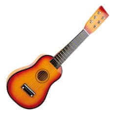 Legler majhna noga Otroška kitara rjava