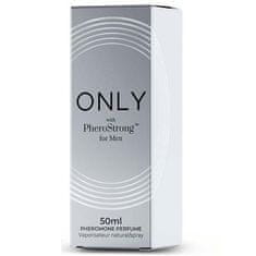 Phero Strong Only vetiver jantarne morske note moški parfum s feromoni močan in očarljiv 50 ml