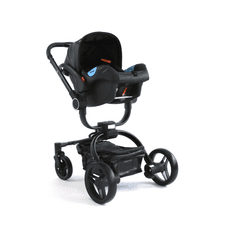 Otroški voziček 3v1 Mammy Prestige 360, črna