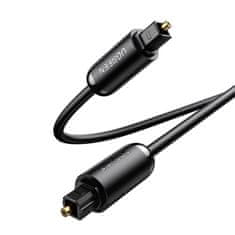 Ugreen AV122 Toslink avdio optični kabel 2m, črna