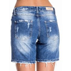 Factoryprice Ženske kratke hlače iz džinsa z raztrganinami IFAN modre barve ON-SZ-1032_159176 26