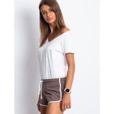 BASIC FEEL GOOD Ženske kratke hlače POLITNESS brown RV-SN-4944.10X_328073 XL