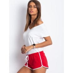 BASIC FEEL GOOD Ženske kratke hlače POLITE rdeče RV-SN-4944.08X_328063 L