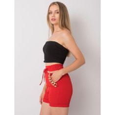 ITALY MODA Ženske kratke hlače z verigami FLANNERY rdeče DHJ-SN-13260.38P_372711 S
