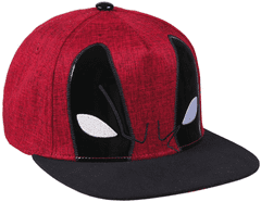 Artesania Cerda Deadpool kapa z ravnim šiltom, 58 cm