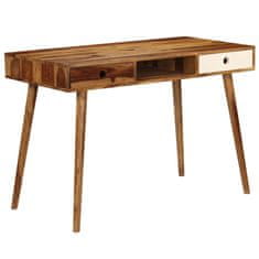 Vidaxl Pisalna miza iz trdnega palisandra 110x55x76 cm