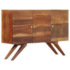 Vidaxl Komoda rjava trden predelan les 110x30x75 cm