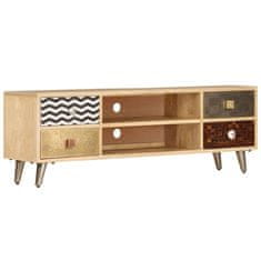 Vidaxl TV omarica 120x30x40 cm trden mangov les