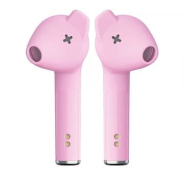 Defunc TRUE PLUS brezžične Bluetooth slušalke, roza