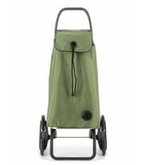 Rolser I-Max MF 6 torba s kolesi za stopnice, nakupovalna, kaki zelena