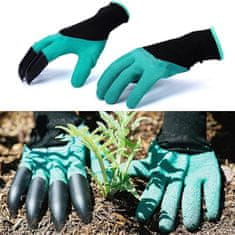 GEKO Vrtnarske rokavice s kremplji za kopanje
