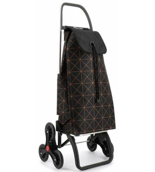 Rolser I-Max Star 6 torba s kolesi, nakupovalna, črno-oranžna