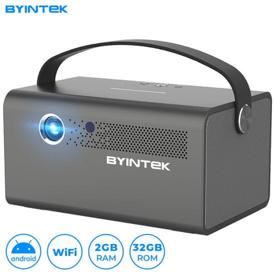 Byintek R17 PRO prenosni mini 3D LED DLP Android projektor