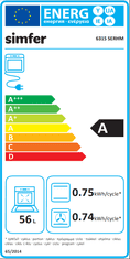 Simfer 6315 SERHM Kombinirani štedilnik