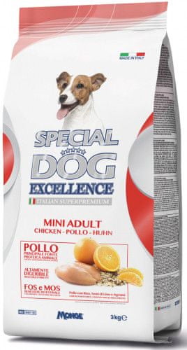 Special dog Excellence: Adult Mini briketi za male pasme psov, 3 kg