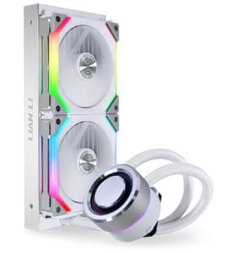 Lian Li Galahad 240 SL V2 AiO komplet za tekočinsko hlajenje, ARGB, bel (GA240SLA)