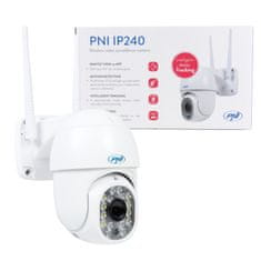 PNI IP240 WiFi brezžična nadzorna kamera, 1080p, digitalni zoom