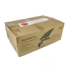 PNI IP60 video nadzorna kamera PTZ v živo s sončno ploščo, 2 MP, GSM 4G, reža za SIM kartico