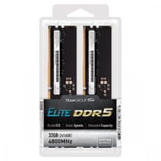 TeamGroup Elite pomnilnik (RAM), DDR5, 16 GB (2x8GB), DIMM (TED516G4800C40DC016)