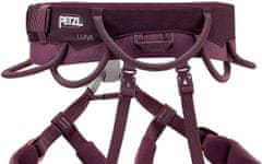 Petzl plezalni pas Luna, vinsko rdeč, XS - kot nov