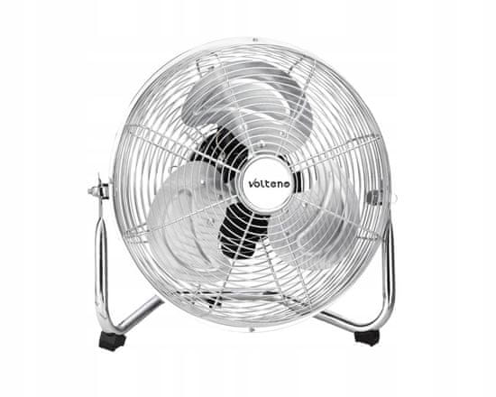 Greatstore Talni ventilator-cirkulacijska naprava Chrome 80