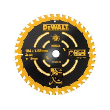 shumee DEWALT KROŽNA ŽAGA ZA NAROČNIKA 184mmx40zx16mm