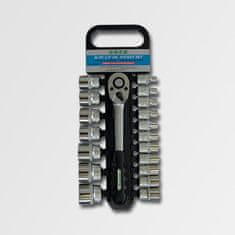 shumee HONITON GARNITURA 1/2" KLJUČEV Z RAGLJO 19 ELEMENTOV 4019
