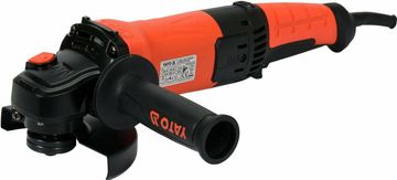YATO KOTNI BRUSILNIK 125 mm 1400 W REGULATOR HITROSTI ZADNJI ROČAJ