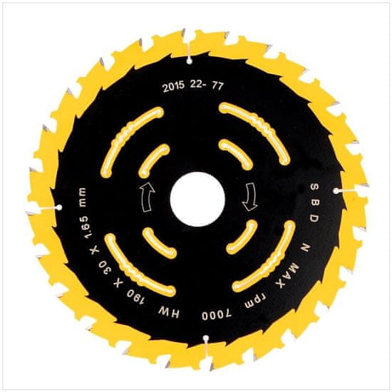 DeWalt Krožna žaga Ex Kpl. 3 kosi