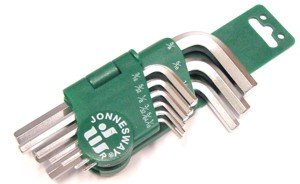 Jonnesway Allen vijaki 9 Elem. H01Sm209S