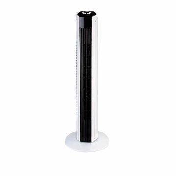 shumee CEVNI VENTILATOR ČRNO-BELE BARVE + DALJINSKI UPRAVLJALNIK