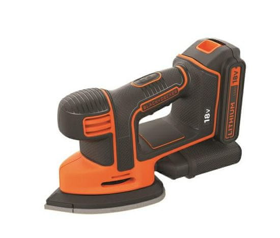 Black+Decker Brusilnik Delta 18V 1X1,5Ah Bdcds18