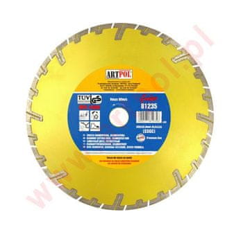 shumee DIAMANTNO REZILO 230 x 22,2 mm SEGMENTIRANO HITRO IN GLOBOKO REZANJE ARTPOL
