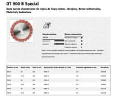 KLINGSPOR SEGMENTARNI DIAMANTNI CILJ 350 mm x 3,0 mm x 20 mm DT900B