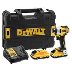 DeWalt Udarni vijačnik 18V 190Nm 2X3.0Ah Tstak Dcf809L2T