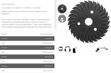 Greatstore TARPOL UNIVERZALNI CILJ FI = 125 mm x 3 x 22,2 mm T-13