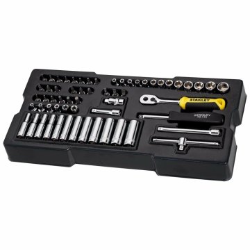 shumee STANLEY GARNITURA KLJUČEV 60 kom. 1/4" TRANSMODUL