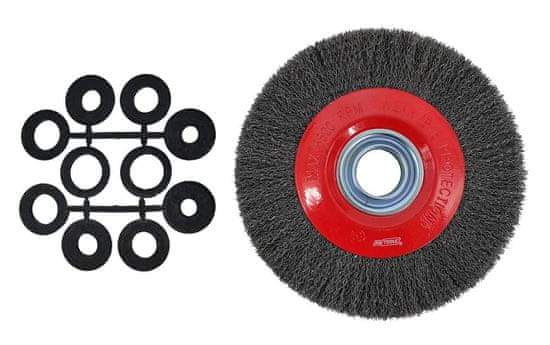 Greatstore Ščetke za kolesa 250mm VODILO 32mm