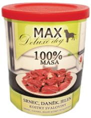 FALCO MAX Deluxe konzerve za odrasle pse, s srno, jeleno, damjekom, 8x 800 g
