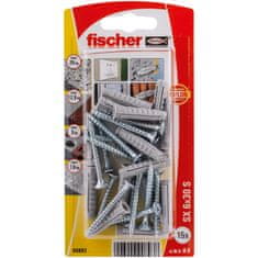 Vložek SX z vijakom 6x30 SK (15kos) - Fischer