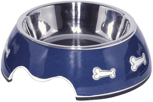 Nobby Melaminska posoda za psa Bone blue L 700ml