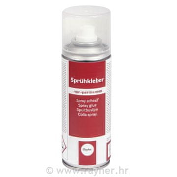 Rayher.	 Lepilo v spreju, netrajen, 200ml