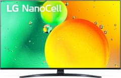 NanoCell 43NANO76Q 4K UHD DLED televizor, ThinQ AI