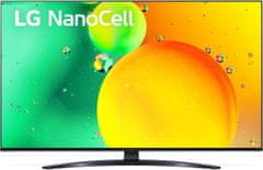 NanoCell 43NANO76Q 4K UHD DLED televizor, ThinQ AI