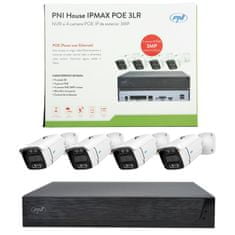 PNI IPMAX3 POE3, video nadzor,4xPOE, ONVIF in 4 kamere z IP 3MP