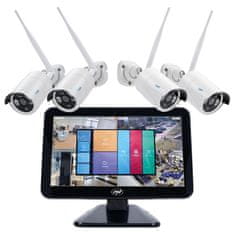 PNI WiFi650, video nadzor,4 kamere FullHD, Wi-Fi in 12-palčni LCD monitor