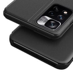HURTEL Usnjen preklopni etui Eco Leather View s stojalo funkcijo za Poco M4 Pro 5G, črna