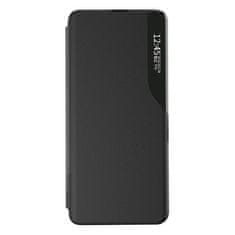 HURTEL Usnjen preklopni etui Eco Leather View s stojalo funkcijo za Poco M4 Pro 5G, črna