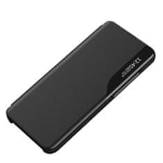 HURTEL Usnjen preklopni etui Eco Leather View s stojalo funkcijo za Poco M4 Pro 5G, črna