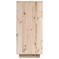 Vidaxl Komoda 60x34x75 cm trdna borovina